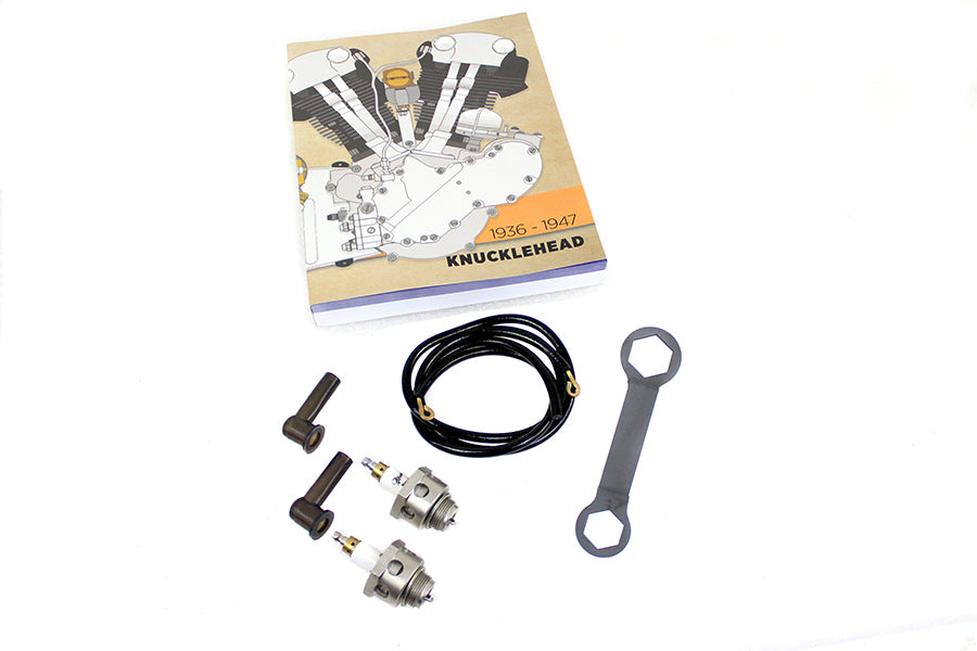 32-1776 - Globe 18mm Spark Plug Kit by V-Twin