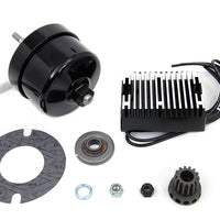32-1785 - Black 12 Volt Alternator Generator Conversion Kit by Volt Tech