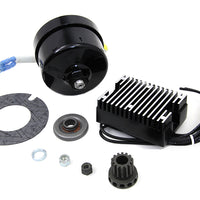 32-1785 - Black 12 Volt Alternator Generator Conversion Kit by Volt Tech