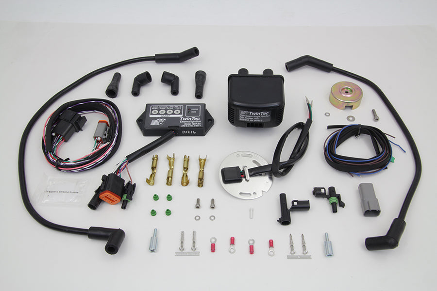 32-3048 - External Ignition Module Single Fire Complete Kit by Daytona Twin Tech