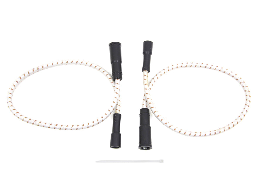 32-7344 - Sumax Grey with Brown Tracer 7mm Spark Plug Wire Set by Sumax