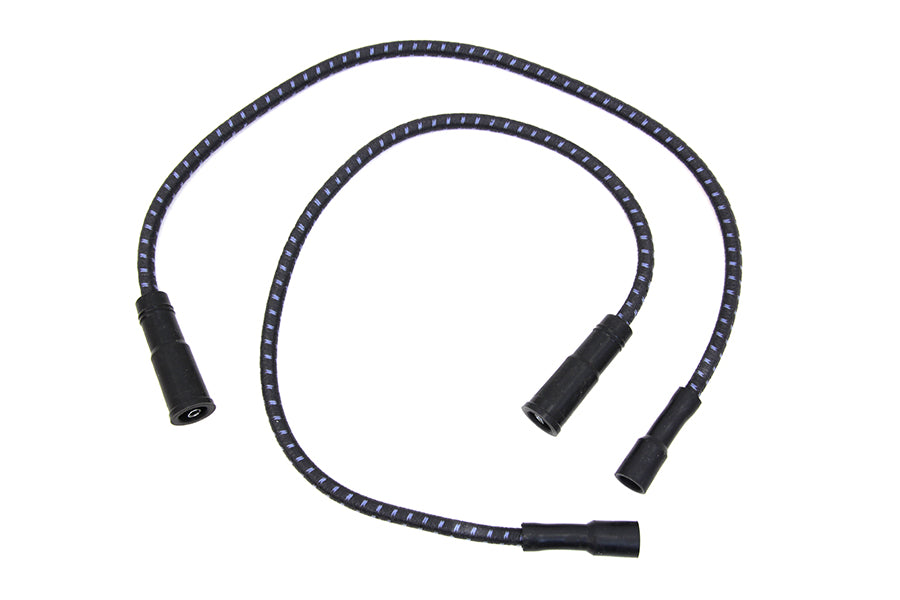 32-7345 - Sumax Black with Blue Tracer 7mm Spark Plug Wire Set by Sumax