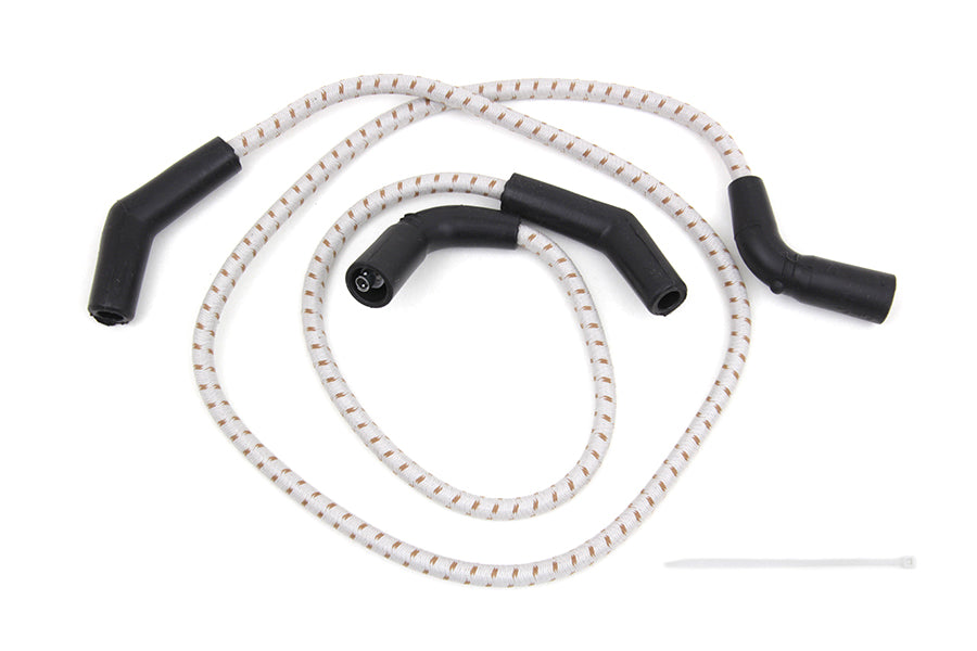 32-7349 - Sumax Grey with Brown Tracer 7mm Spark Plug Wire Set by Sumax