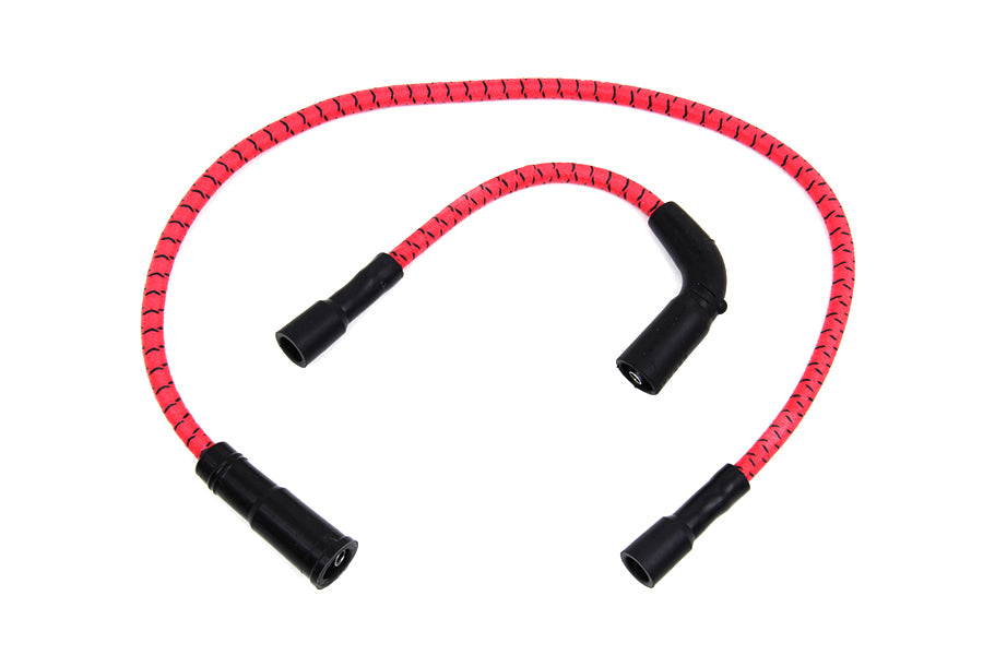 32-7360 - Sumax Red with Black Tracer 7mm Spark Plug Wire Set by Sumax