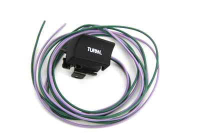 32-8000 - Black Handlebar Left Turn Signal Switch by Volt Tech