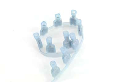 32-8106 - Flag Wiring Terminal with Insulator by V-Twin