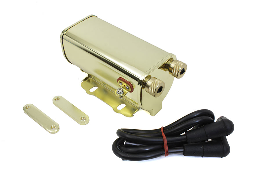 32-8110 - Brass Plated 6 Volt Ignition Coil by Volt Tech