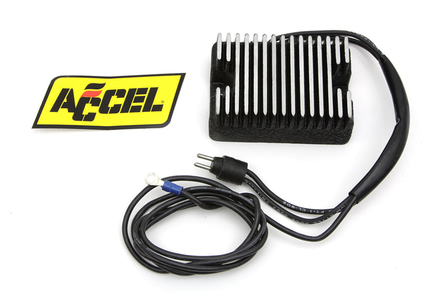 32-8170 - Accel Voltage Regulator Black 22 Amp by Accel