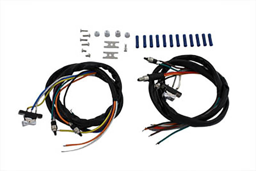 32-8208 - Handlebar Wiring Harness and Chrome Switch Assembly by Volt Tech