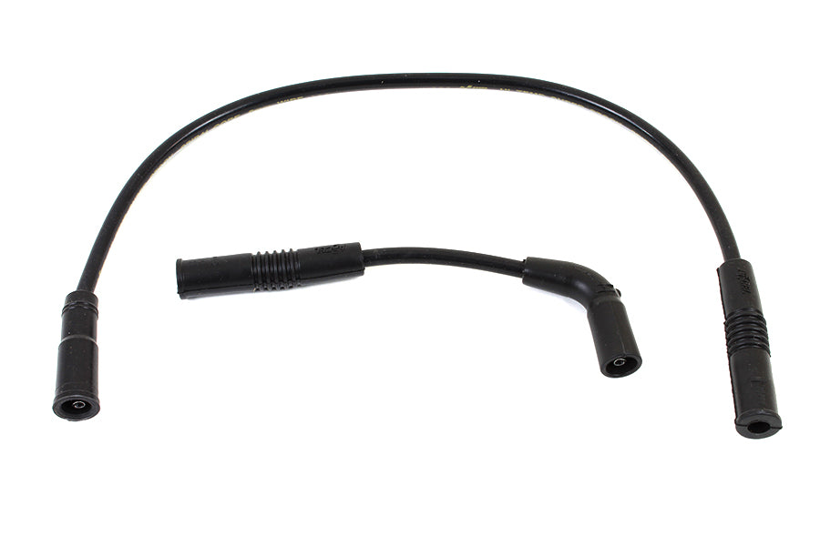 32-9166 - Accel 8mm S/S Spiral Core Ignition Wire Set Black by Accel