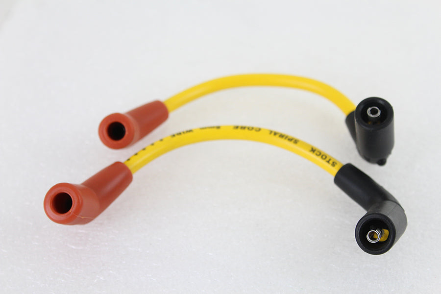 32-9197 - Accel 8mm S/S Spiral Core Ignition Wire Set Yellow by Accel
