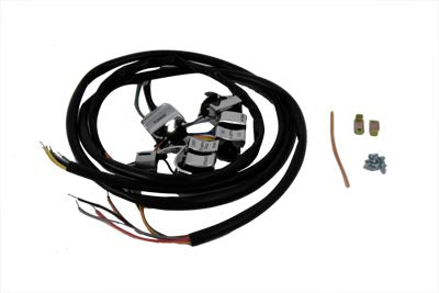 32-9208 - Chrome 48 inch Handlebar Switch Kit by Volt Tech