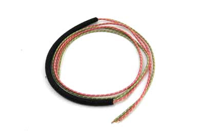 32-9307 - Tail Lamp Wiring Cotton Braided by V-Twin