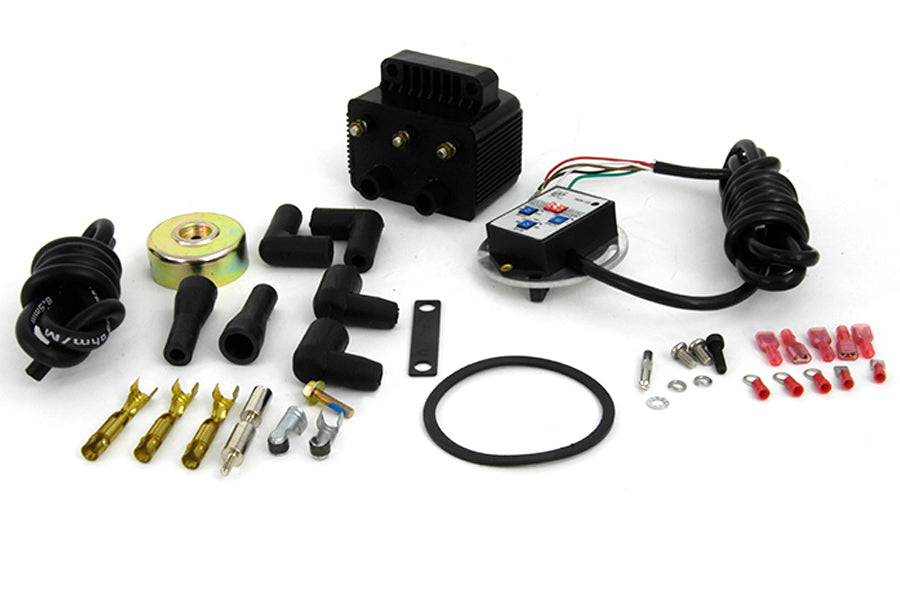 32-9503 - V-Fire Single Fire Ignition Kit with 8.5mm Diameter Coil by V-Twin