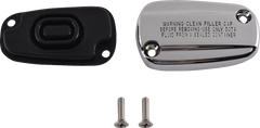 DRAG SPECIALTIES Rear Master Cylinder Cover - M8 Softail - Chrome 78700