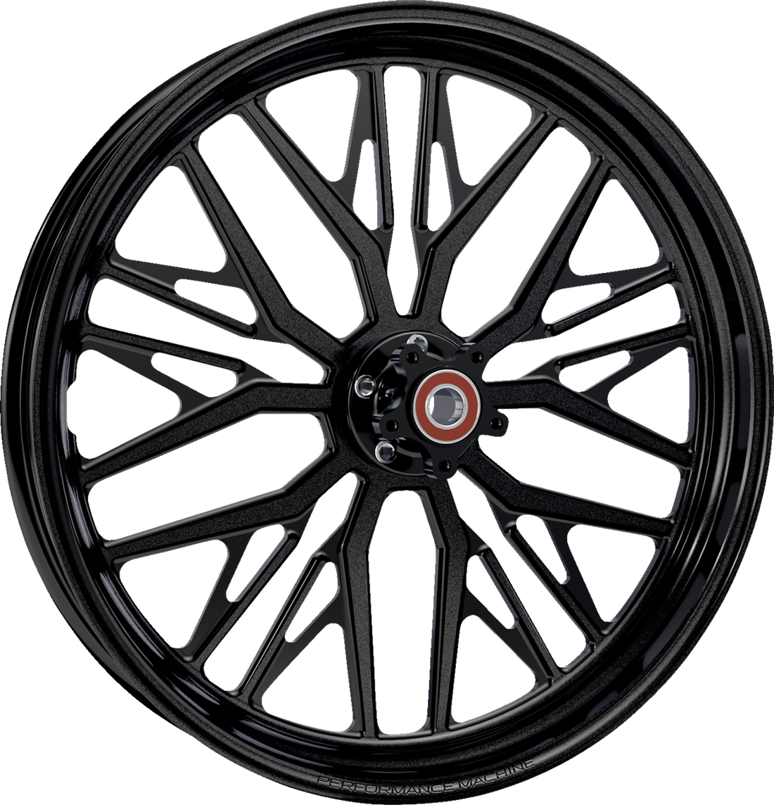 PERFORMANCE MACHINE (PM) Wheel - Phatour - Front - Dual Disc/without ABS - Black Ops - 18x5.5 1202-7814R-NVSAP-SMB