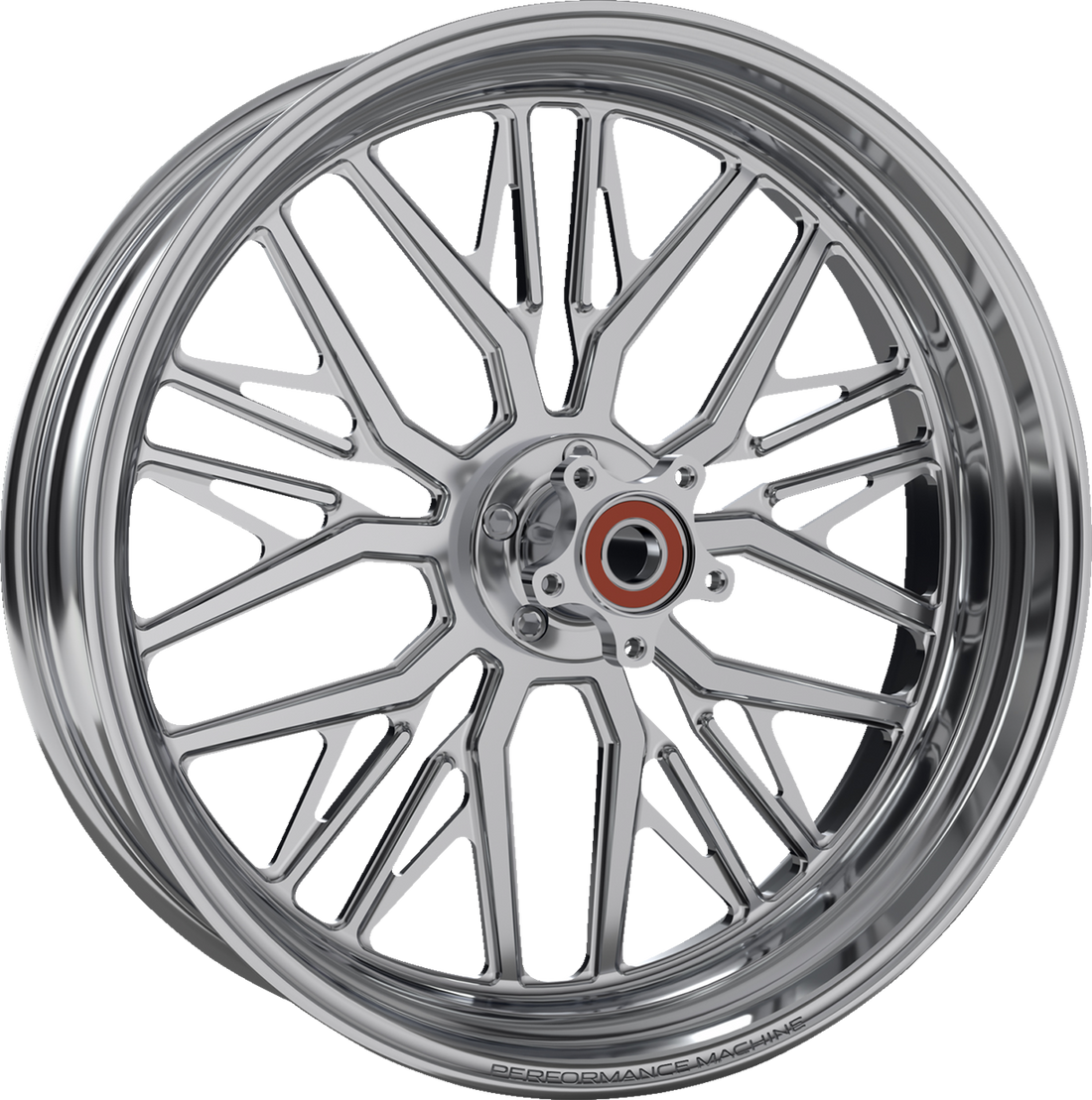 PERFORMANCE MACHINE (PM) Wheel - Nivis - Rear - Single Disc/without ABS - Chrome - 18x5.5 1270-7814R-NVSAP-CH