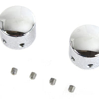 3274-2 - Domed Front Axle Cover Set Chrome Plated by Colony