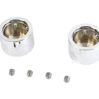 3274-2 - Domed Front Axle Cover Set Chrome Plated by Colony