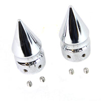 3275-2 - Front Axle Cover Set Pike Style Chrome Plated by Colony