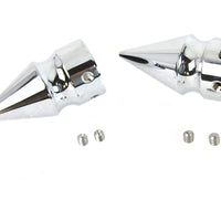3275-2 - Front Axle Cover Set Pike Style Chrome Plated by Colony