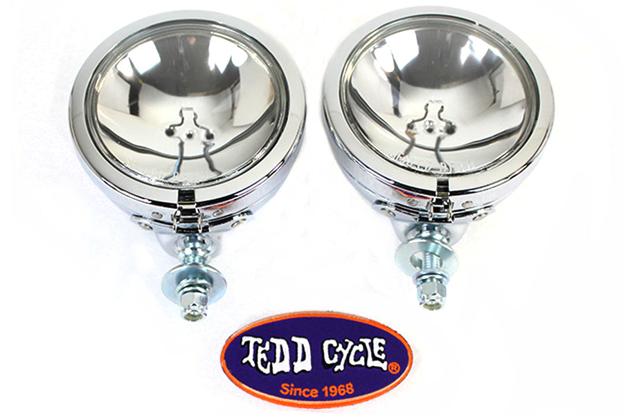 33-0066 - Chrome Spotlamp Assembly Set by Wyatt Gatling