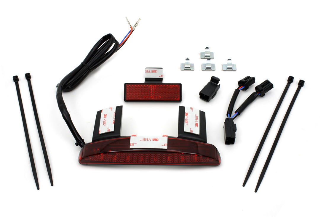 33-0069 - Chopped Fender Rear Edge Lamp with Red Lens by Wyatt Gatling