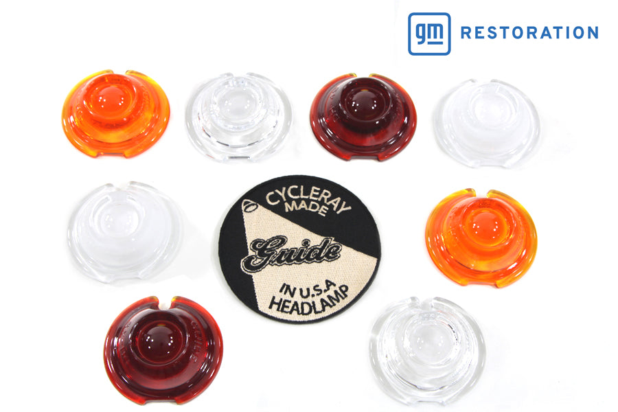 33-0097 - Guide Bullet Marker Lamp Lens Set by V-Twin