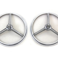 33-0172 - 4-1/2  Chrome Bullet Style Spotlamp Trim by Wyatt Gatling