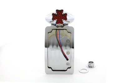 33-0215 - Maltese Chrome LED Tail Lamp Kit by Wyatt Gatling