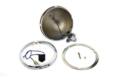 33-0229 - 5-3/4 inch Bates Style Headlamp Shell by Wyatt Gatling