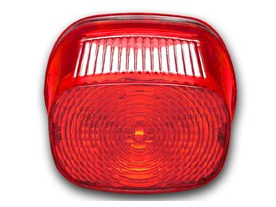 33-0238 - Tail Lamp Lens Stock Style Red by Wyatt Gatling