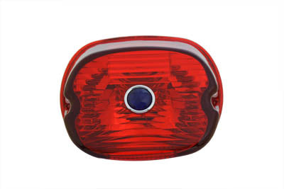 33-0252 - Tail Lamp Lens Laydown Style Red by Wyatt Gatling