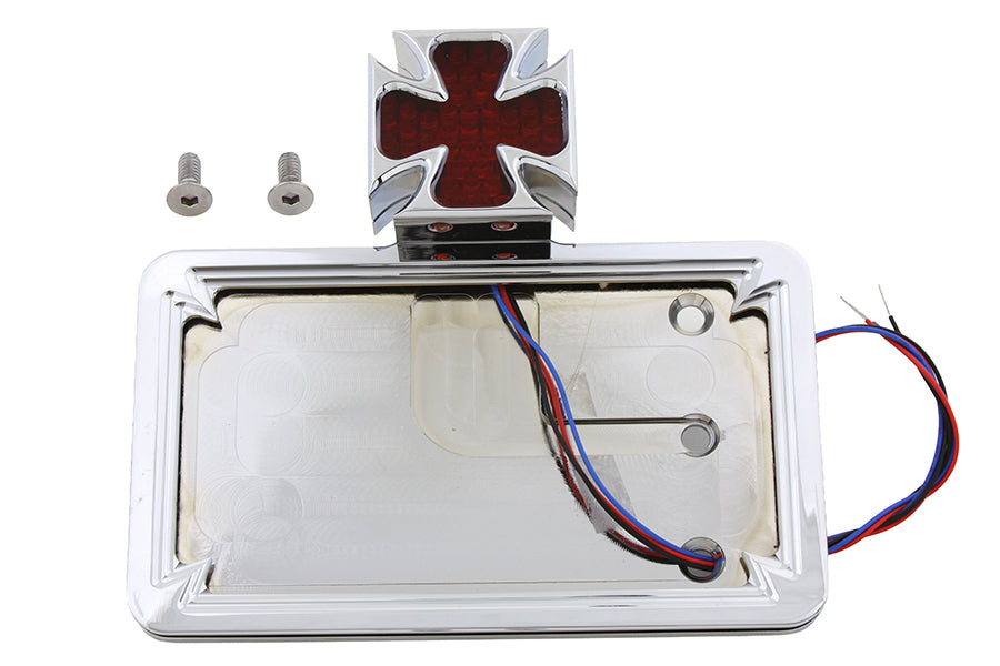 33-0262 - Tail Lamp and License Plate Assembly Maltese Style by Wyatt Gatling