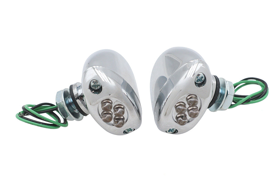 33-0272 - LED Green Marker Lamp Set Center Mount by Wyatt Gatling