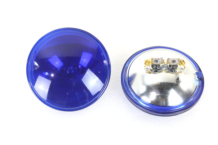 33-0298 - Blue Sealed Beam 4-1/2  Spotlamp Set by Wyatt Gatling