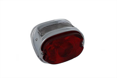 33-0300 - Stock Type Chrome Oval Tail Lamp by Wyatt Gatling