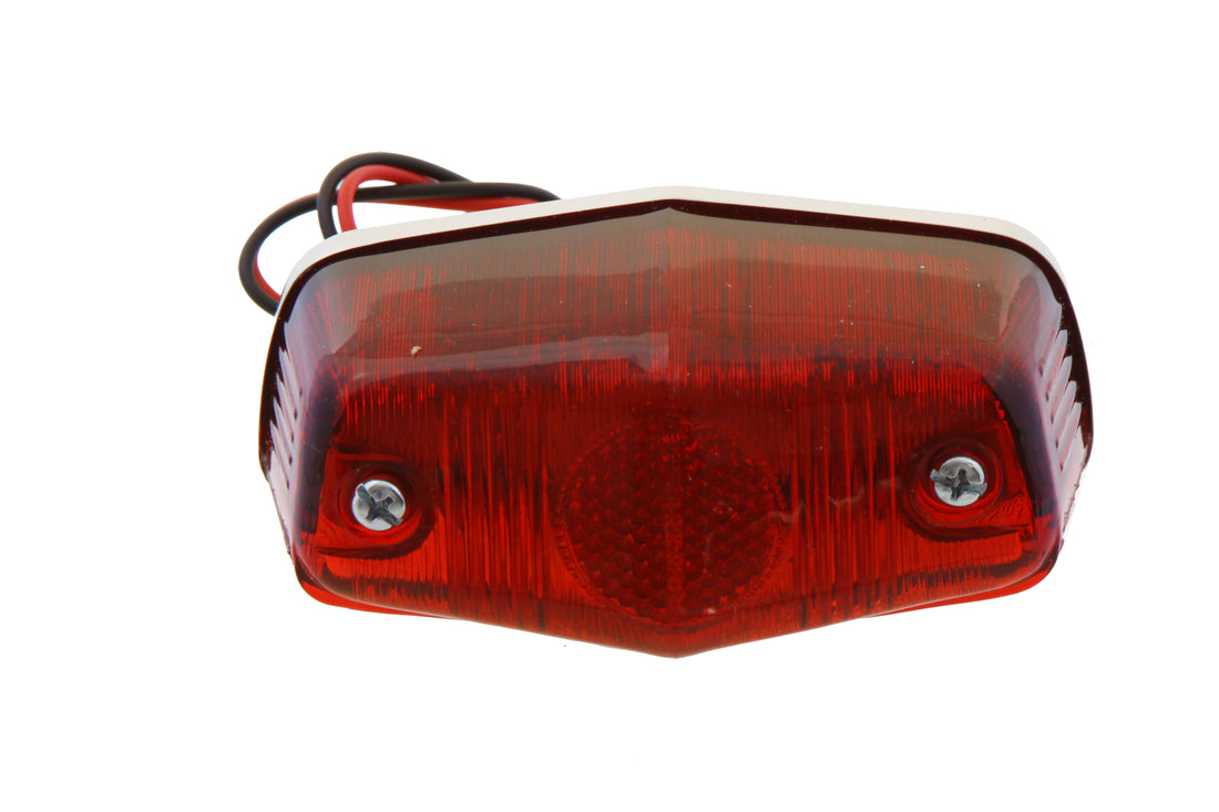 33-0302 - Chrome Tail Lamp Small Lucas Style by Wyatt Gatling