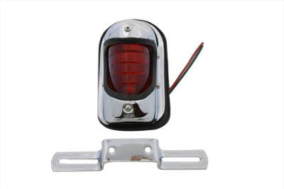 33-0304 - Chrome Beehive Style Tail Lamp by Wyatt Gatling