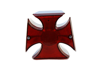 33-0312 - Chrome Maltese Tail Lamp by Wyatt Gatling
