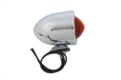 33-0320 - Chrome Bullet Red Marker Lamp Dual Filament by Wyatt Gatling