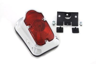 33-0338 - Chrome Tombstone Tail Lamp Assembly Bulb Type by Wyatt Gatling