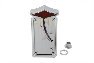 33-0351 - Chrome Diamond LED Vertical Tail Lamp Assembly by Wyatt Gatling