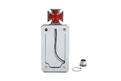 33-0361 - Chrome Billet Side Mount Tail Lamp Kit by Wyatt Gatling