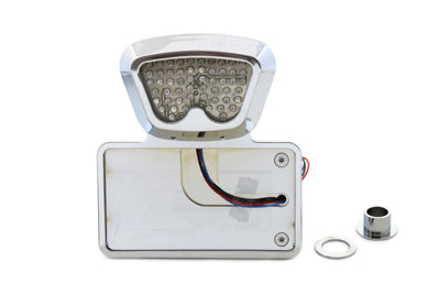33-0395 - Chrome Horizontal Noid Style Tail Lamp Kit by Wyatt Gatling