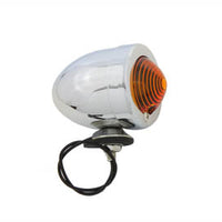 33-0400 - Chrome Bullet Marker Lamp 1 Wire Type by Wyatt Gatling
