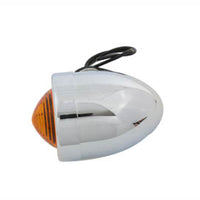 33-0400 - Chrome Bullet Marker Lamp 1 Wire Type by Wyatt Gatling