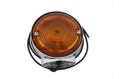33-0410 - Chrome Turn Signal Front and Rear Single by Wyatt Gatling