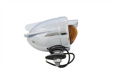 33-0413 - Bomber Marker Lamp Amber 3 Fin Design by Wyatt Gatling