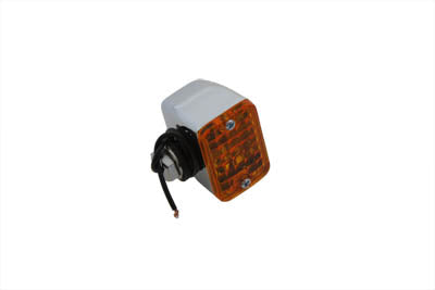 33-0420 - Chrome Mini Tour Marker Lamp Amber Lens by Wyatt Gatling